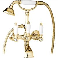 Смеситель для ванны Cezares First VD FIRST-VD-03/24-Bi Золото 24 карат
