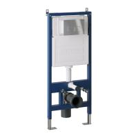 Комплект 2 в 1: инсталляция GROSSMAN 900.K31.01.000+клавиша смыва Cosmo 700.K31.02.100.100 хром глян