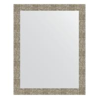 Зеркало настенное EVOFORM в багетной раме соты титан, 76х96 см, BY 3276