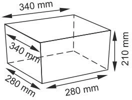 Плетеная корзина WasserKraft Kammel WB-180-M
