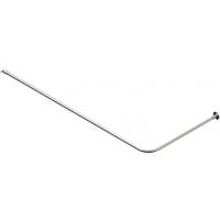 Карниз для ванны Aquatek Оракул 180x125 KARN-0000017 г-образный Хром