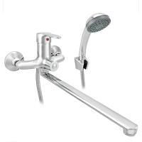 JUGUNI Для ванны одноручный, карт. 35 мм, длинный L-излив 35 см. Арт. 0402.601