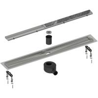 Душевой лоток Timo Drain System 70 DS230207/01 с решеткой Сатин / под плитку