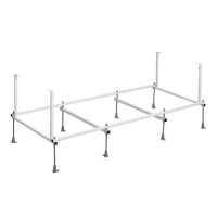 Монтажный комплект для ванны 170 Santek Ламма 1.WH50.1.749 каркас со слив-переливом и креплениями