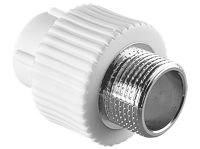 Муфта TEBO бел. PP-R комбинированная 25х3/4quot; НР (20/120), арт. 030023606