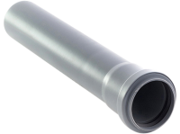 Труба сер ЭКОНОМ (пиарком) 110/1000 д/внутр. кан. 2,2 ВК, РТП (10)