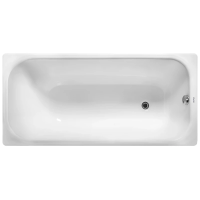 Ванна Wotte "Start", прямоугольная, чугун, противоскользящее дно, глянцевая