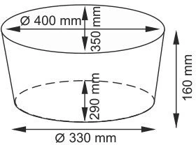 Плетеная корзина WasserKraft Rossel WB-280-M