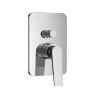 BADEN-F-VDIM-01 Встраиваемый однорычажный смеситель для душа с переключателем, хром