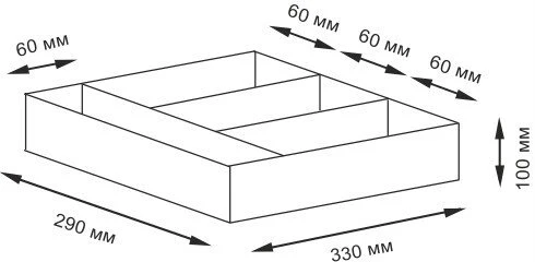 Плетеная корзина WasserKraft Neime WB-190-L