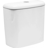 Бачок для унитаза нижний подвод арматура 2/реж слив кнопка белый Deep by Jika (Olymp) Jika 8.2761.3.000.242.1