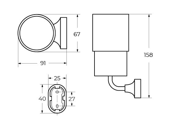 Держатель стакана ART&MAX OVALE AM-E-4068