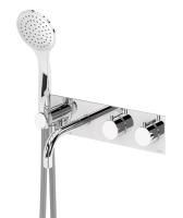 Встраиваемый термостатический  смеситель для ванны и душа однорычажный CEZARES CZR-B-VDM2-T-NOP