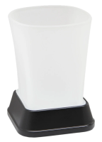 Стакан для зубных щеток WasserKraft Amper K-5428BLACK