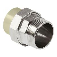 Муфта TEBO сер. PP-R комбин. разъемная (Американка) 25x3/4quot; НР (10/100), арт. 016020905