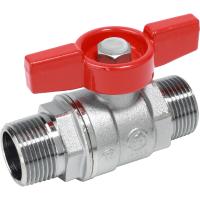 Кран шаровой Giacomini R253X002 стандартный проход НР-НР 3/8 бабочка