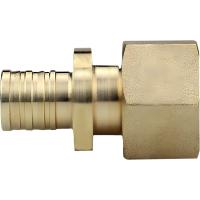 Муфта VARMEGA Slide-fit переходная (переходник) ВР, 25х3/4quot;, аксиальная, латунь, VM51316