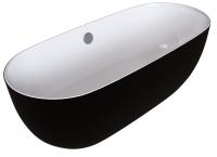 Ванна Classic отдельностоящая GR-2401M Black (150x75x54) GROSSMAN 1 место
