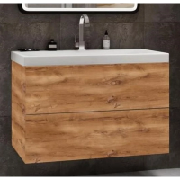 Тумба под раковину Art&Max Verona AM-Verona-Push-900-2C-SO-RK rovere chiaro celtico