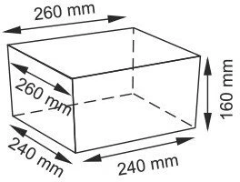 Плетеная корзина WasserKraft Dinkel WB-580-S