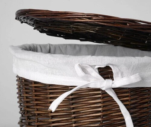 Плетеная корзина с крышкой WasserKraft Donau WB-530-M