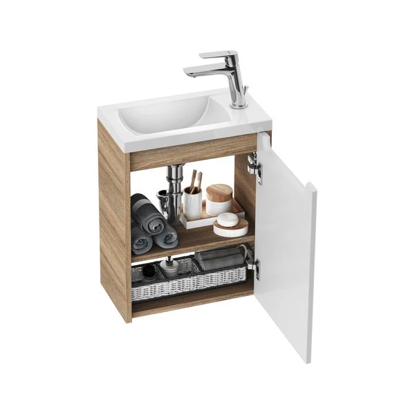 Дверца для тумбы для раковины Ravak Classic SD 400 L (белая, левая) X000000420