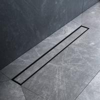 W01SC-U11-070-04BM MasterFlow Трап для душа линейный универс затвор Tile 70см цвет черн мат