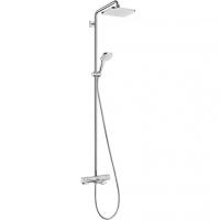 Душевая система Hansgrohe Croma E Showerpipe 27687000 с термостатом Хром