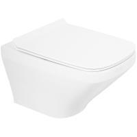 Унитаз BelBagno Sela BB3201CHR/BB3201SC подвесной Белый с сиденьем Микролифт