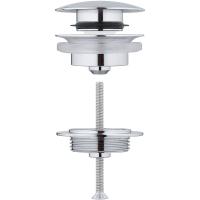 Донный клапан Grohe 65807000 click-clack Хром