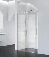 Душевая дверь BelBagno "ACQUA", нержавеющая сталь, прозрачное стекло
