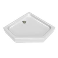 Душ. поддон NG-90-90D RUS (90*90*17) трапеция, низкий, для 6605,6805