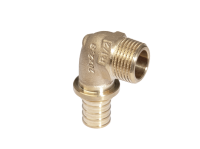 Угольник-переходник REHAU НР 20-3/4quot; RX+ , бронза