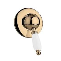 Смеситель CEZARES ELITE-DIM-02-Bi, встраиваемый, латунь, бронза/белый