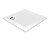 Душевой поддон WasserKraft Salm 27T03, антискользящий, квадратный, 90x90 см