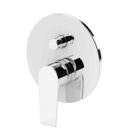 Смеситель CEZARES "NAUTIC-VDIM-01", встраиваемый, нержавеющая сталь, для душа