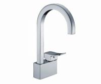 Смеситель WasserKRAFT Aller, кухонный, хромированный, с аэратором