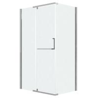 Душ.ограждение 120.K33.03.1080.10.02 Pragma (100*80*195) хром, стекло шиншилла, 2 места