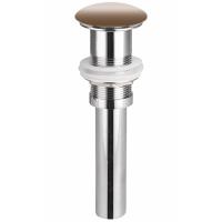 Донный клапан для раковины Ceramicanova CN2000MC click-clack Капучино матовый