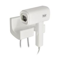 Фен для волос настенный "Puff-1601", белый матовый