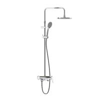 977730000 ДС Jupiter со смесителем полкой: верхний душ, ручной душ., штанга варио, хром