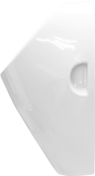 Писсуар "Sanita Long", белый, антигрязевой, скрытый монтаж, санфарфор