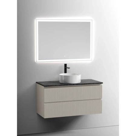 Столешница 100 см черный Sancos TT100A1X