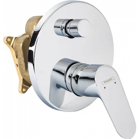 Смеситель Hansgrohe Focus E2, встраиваемый, латунь, глянцевый хром