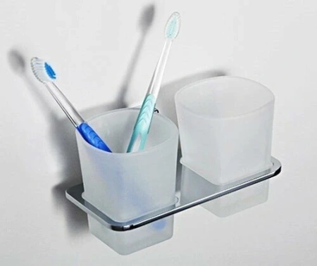 Подстаканник двойной WasserKraft Leine K-5028D