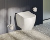 Комплект унитаза с инсталляцией Vitra Mia Round 9873B003-7201 с сиденьем Микролифт и клавишей смыва Хром глянцевый