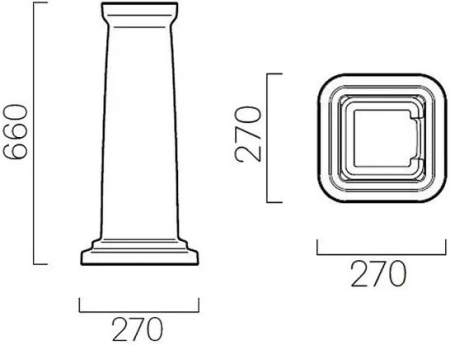 Пьедестал GSI Classic 877011