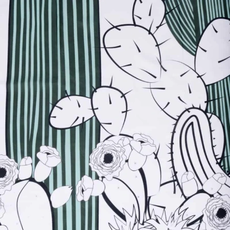 Штора для ванной WasserKraft Dinkel SC-46101