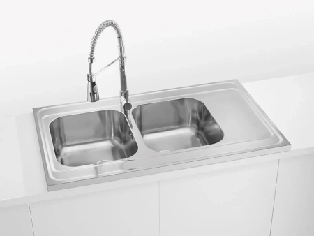 Кухонная мойка Alveus Classic Pro 80 SAT Хром 1130472