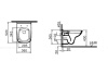 Комплект унитаза с инсталляцией Vitra S 20 9004B003-7207 с сиденьем Микролифт и клавишей смыва Хром глянец